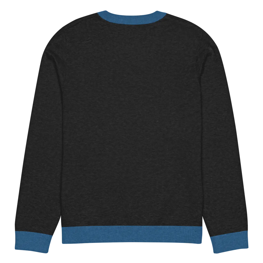 Cozy Xmas Tree Knitted Crew Neck Sweater - Holiday - DipaliZ