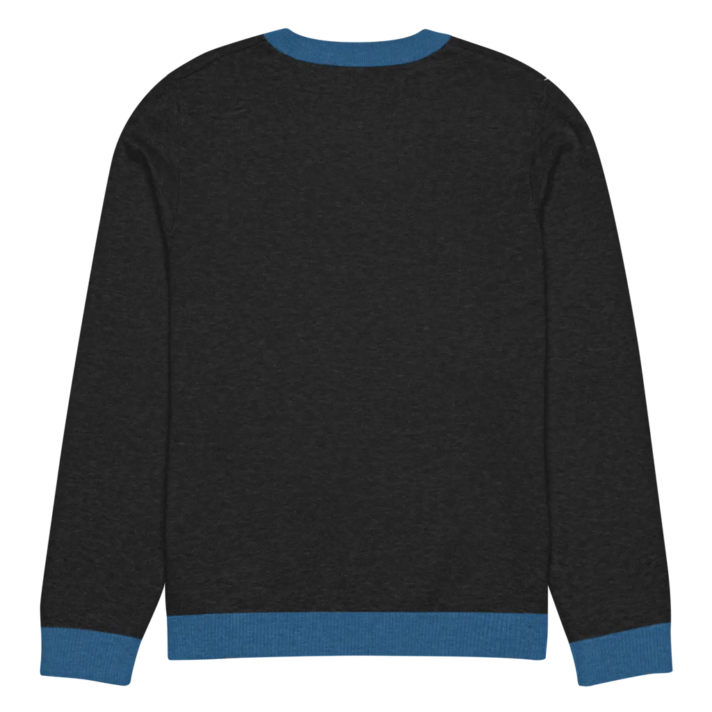Cozy Xmas Tree Knitted Crew Neck Sweater - Holiday - DipaliZ