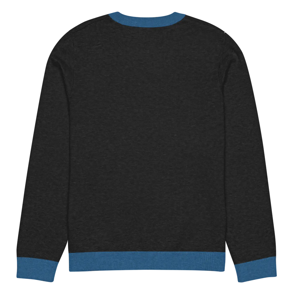 Cozy Xmas Tree Knitted Crew Neck Sweater - Holiday - DipaliZ