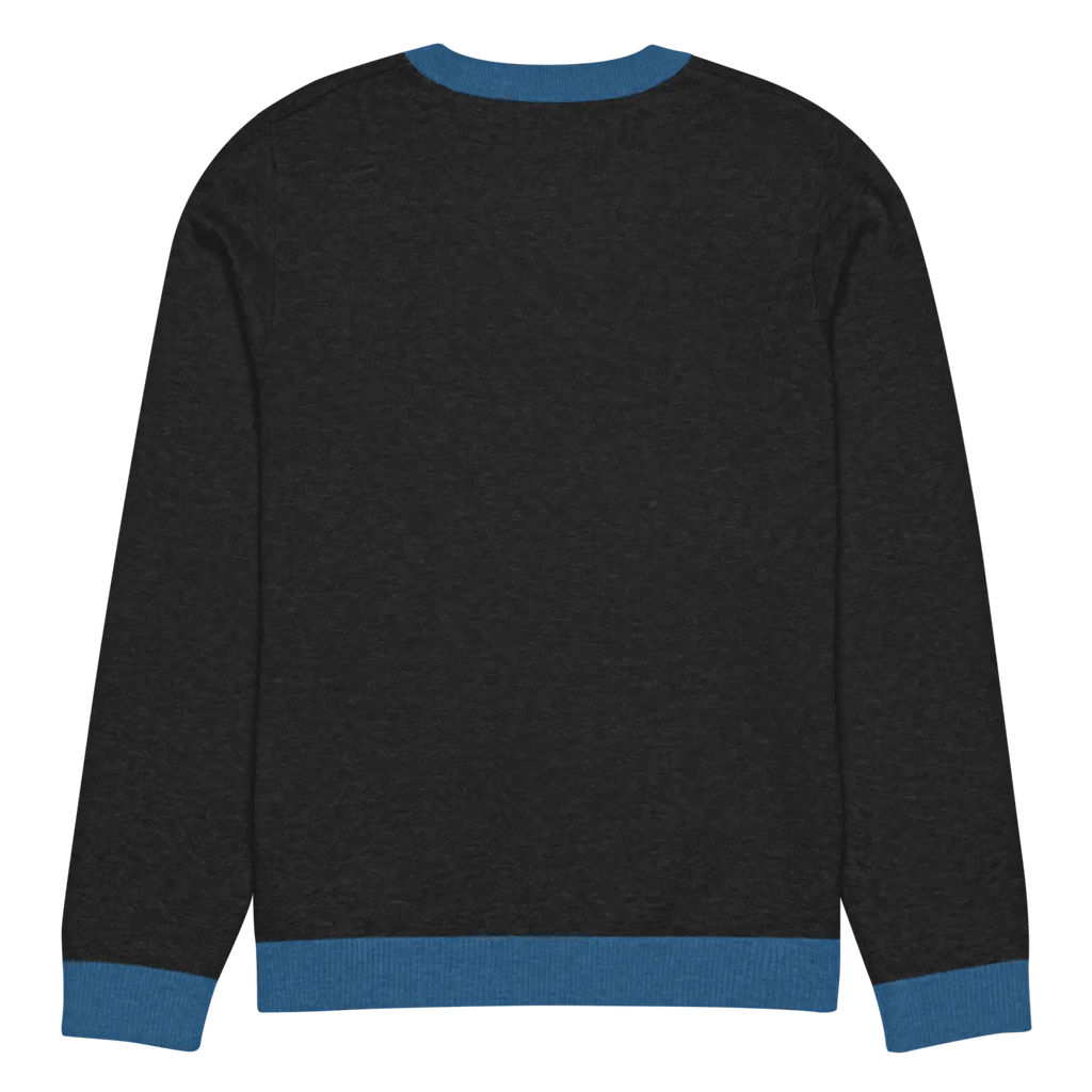 Cozy Xmas Tree Knitted Crew Neck Sweater - Holiday - DipaliZ