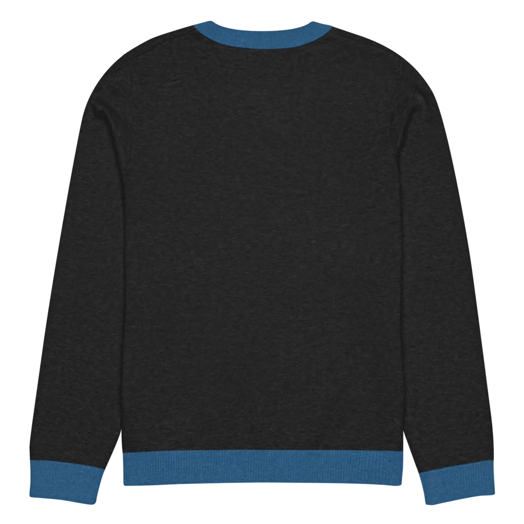 Cozy Xmas Tree Knitted Crew Neck Sweater - Holiday - DipaliZ