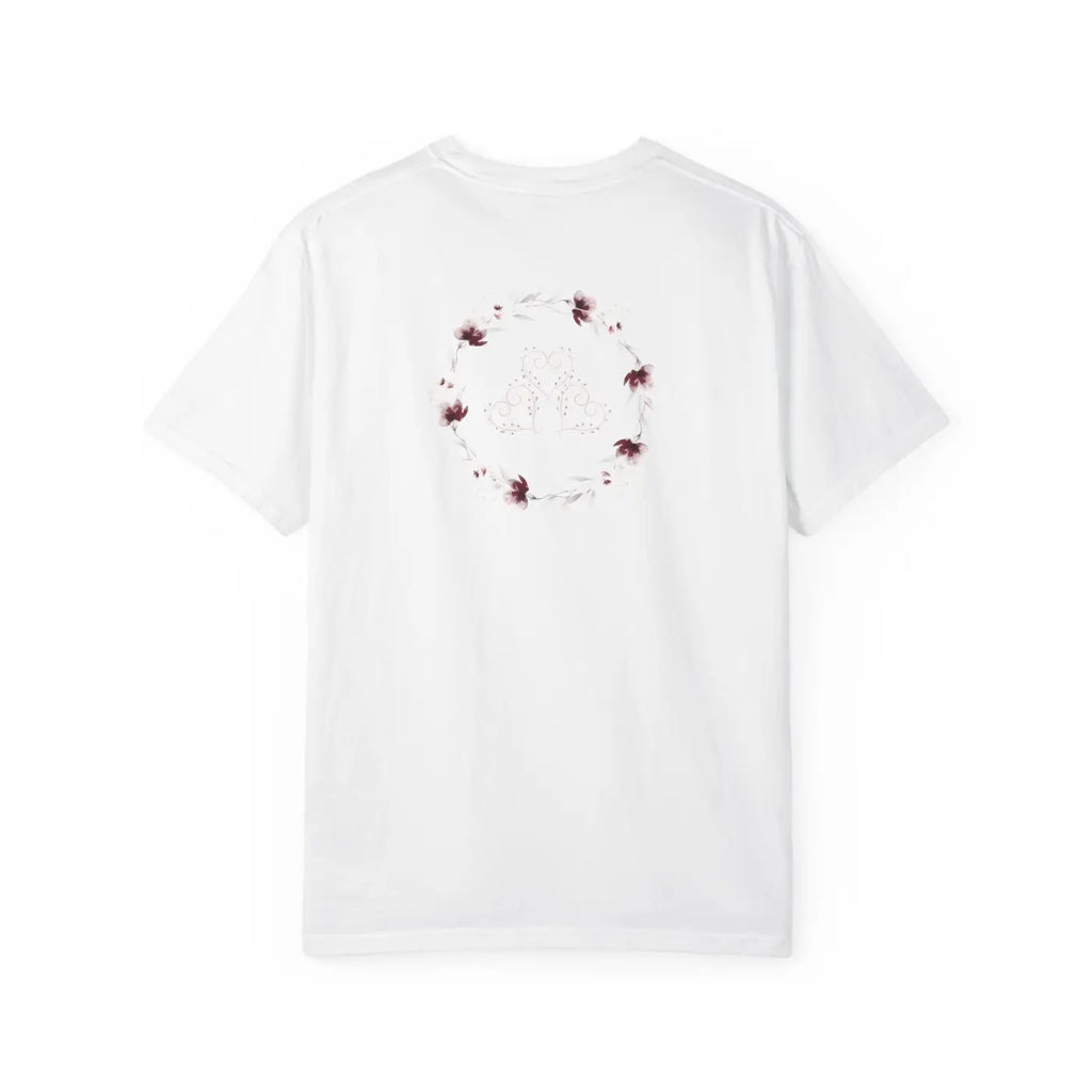 XOXO Floral Tee - Pink Valentine Day Graphic - DipaliZ