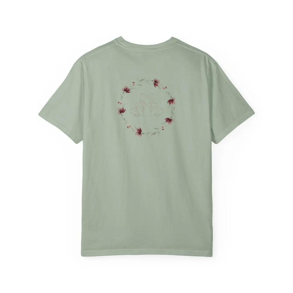 XOXO Floral Tee - Pink Valentine Day Graphic - DipaliZ