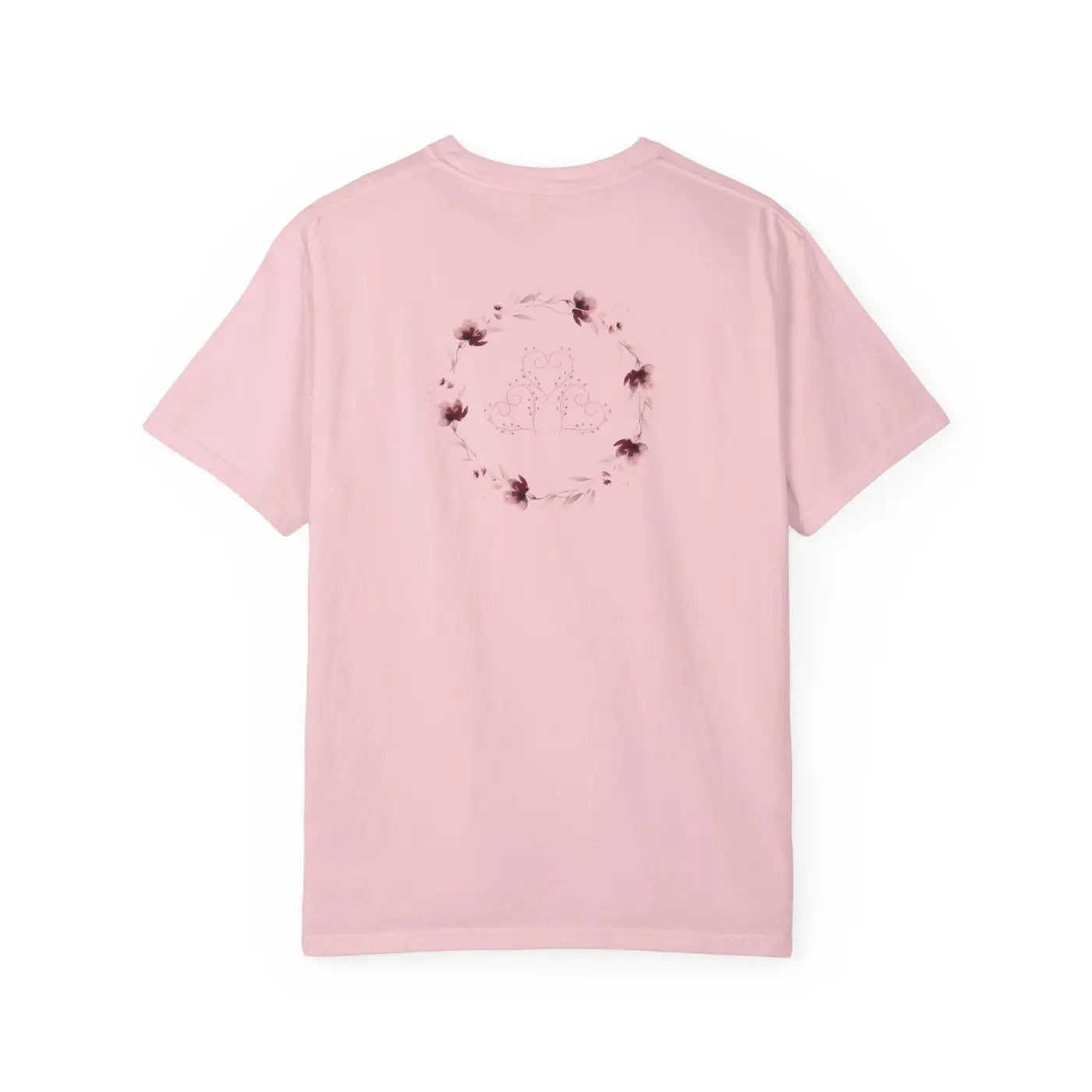 XOXO Floral Tee - Pink Valentine Day Graphic - DipaliZ