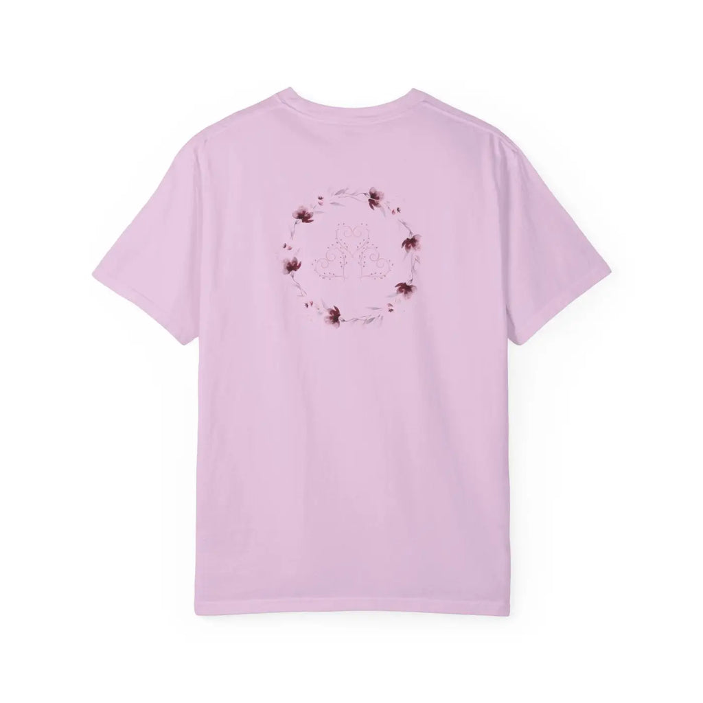 XOXO Floral Tee - Pink Valentine Day Graphic - DipaliZ