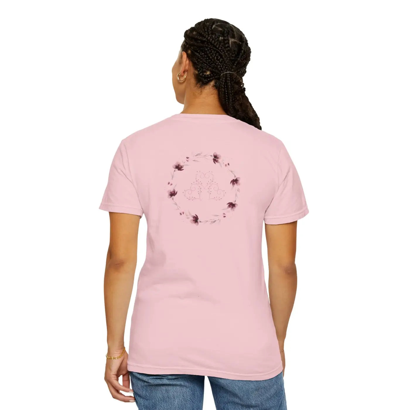 XOXO Floral Tee - Pink Valentine Day Graphic - DipaliZ