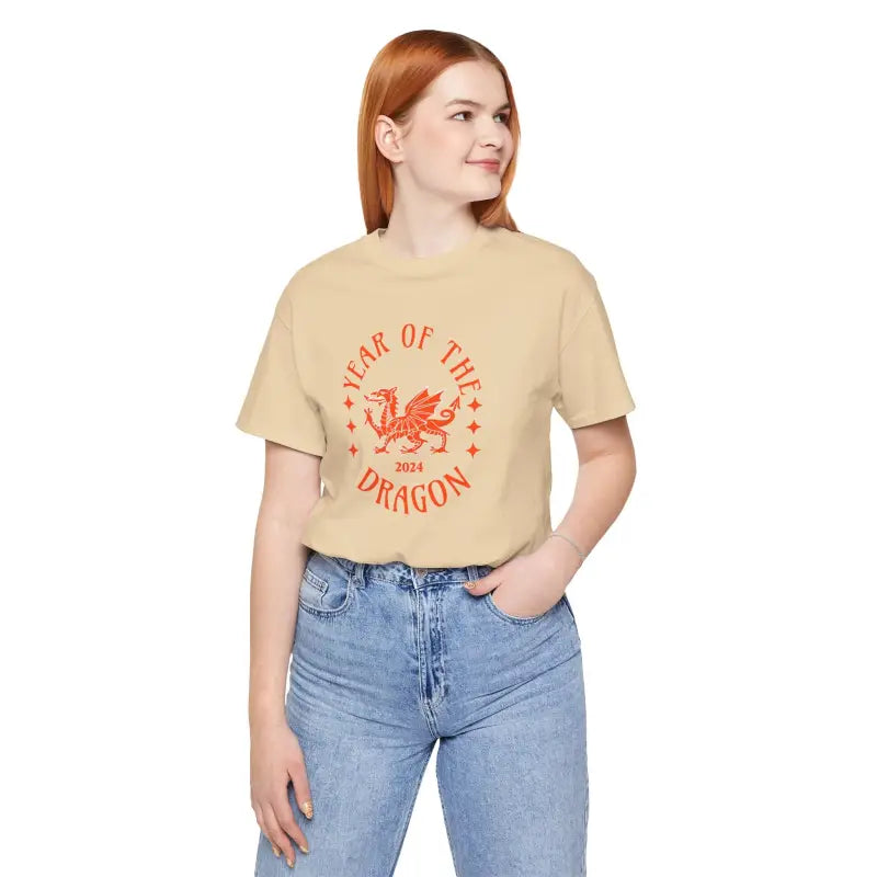 Dragon Year Unisex Jersey Short Sleeve Tee - 2024 - DipaliZ
