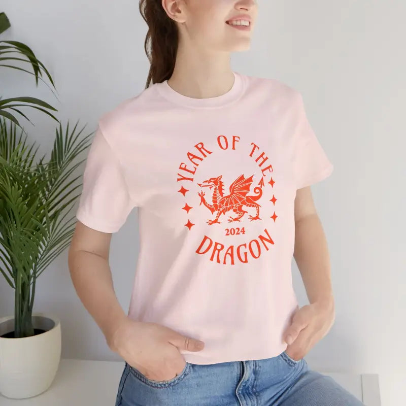 Dragon Year Unisex Jersey Short Sleeve Tee - 2024 - DipaliZ