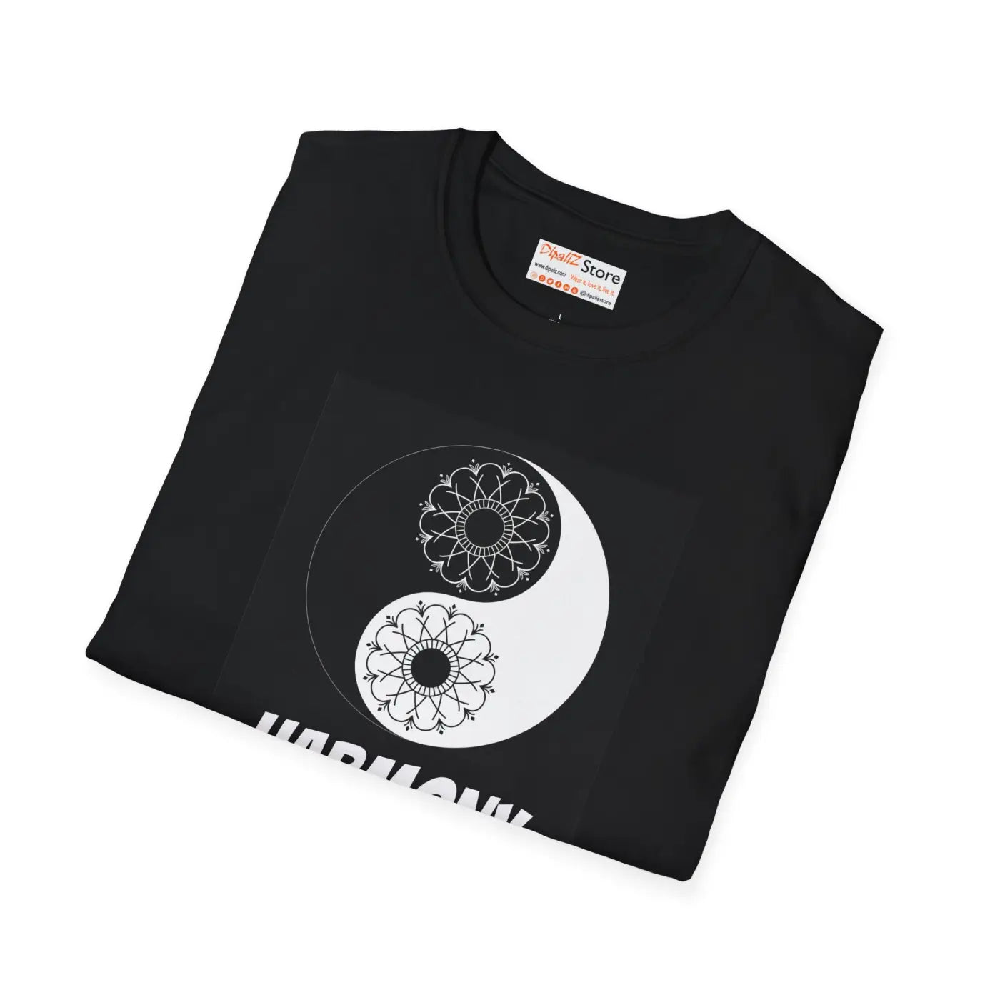 Embrace Yin Yang Vibes Soft Unisex Tee - Comfort - DipaliZ