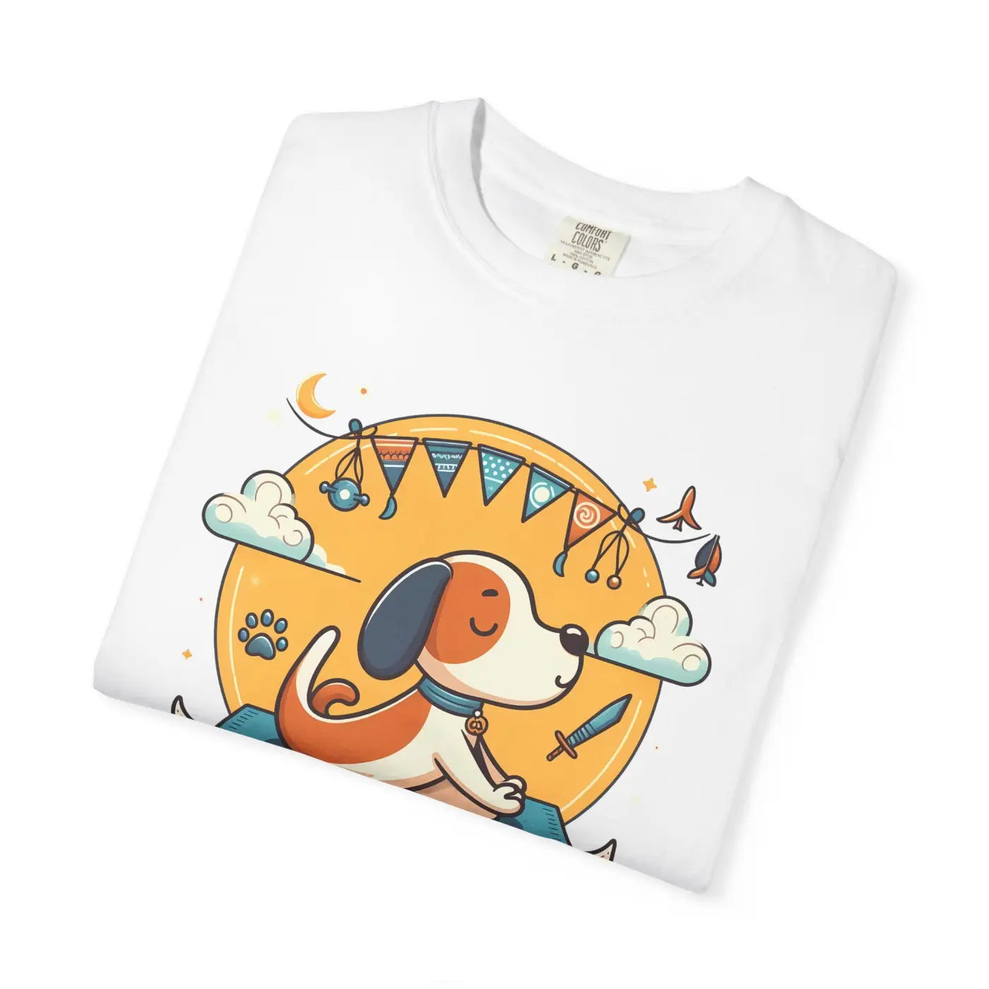 Yoga Dog Lover Tee - Pet Owner Gift for Outdoor Adventures - DipaliZ
