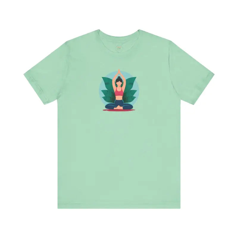 Unisex Jersey Short Sleeve Tee - Yoga Lover Soft Cotton - DipaliZ