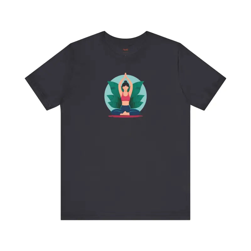 Unisex Jersey Short Sleeve Tee - Yoga Lover Soft Cotton - DipaliZ