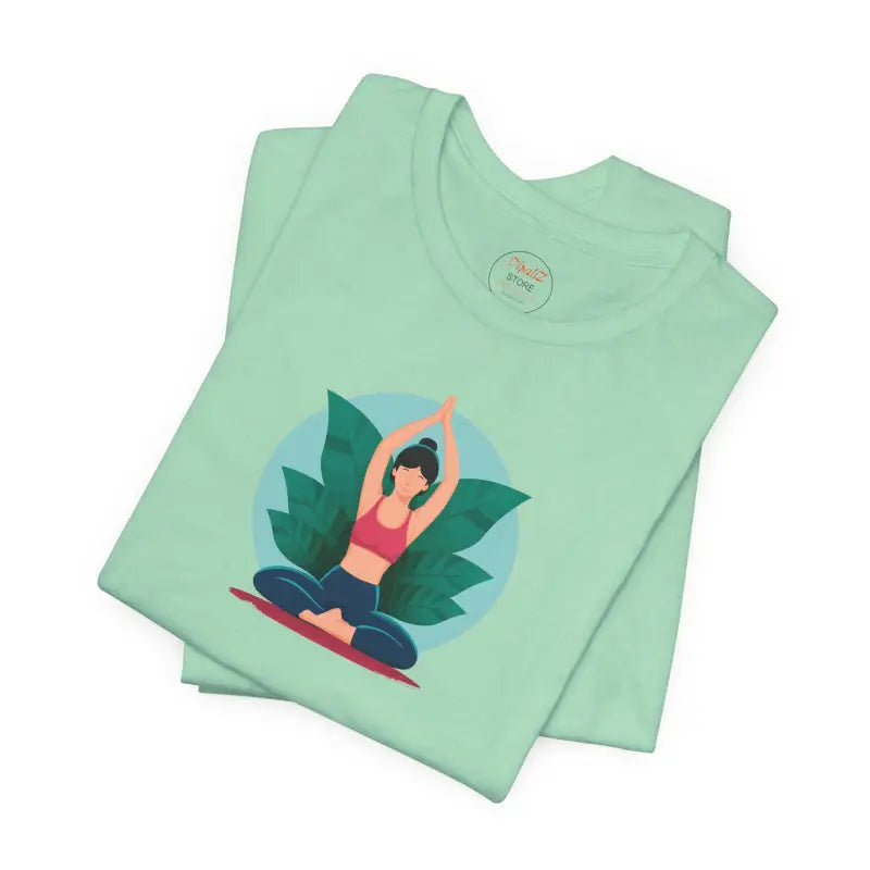 Unisex Jersey Short Sleeve Tee - Yoga Lover Soft Cotton - DipaliZ