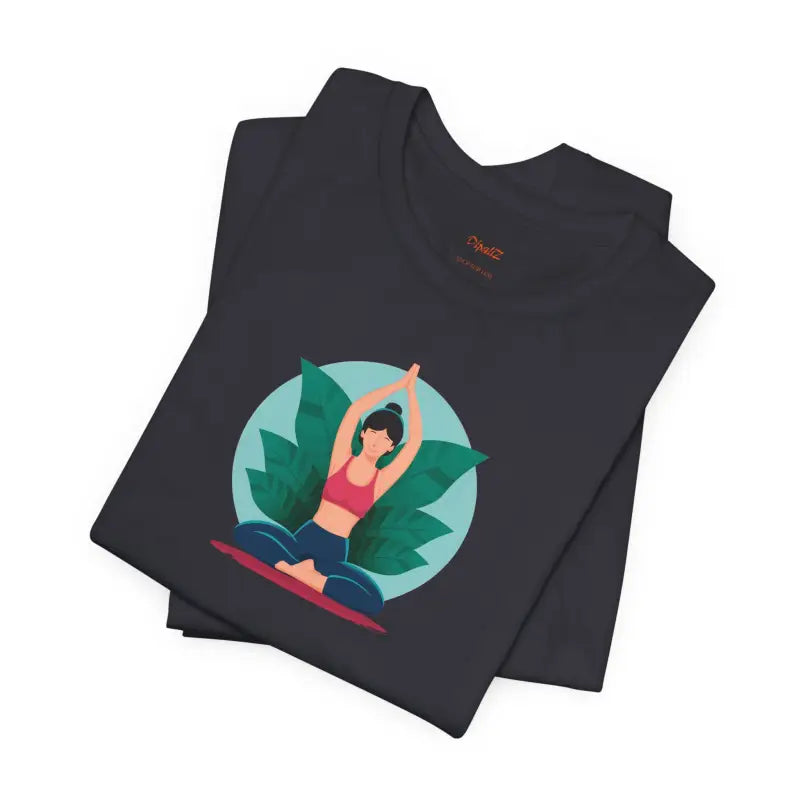 Unisex Jersey Short Sleeve Tee - Yoga Lover Soft Cotton - DipaliZ