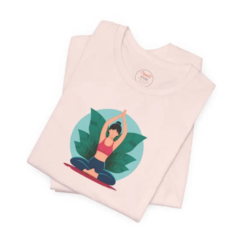 Unisex Jersey Short Sleeve Tee - Yoga Lover Soft Cotton - DipaliZ