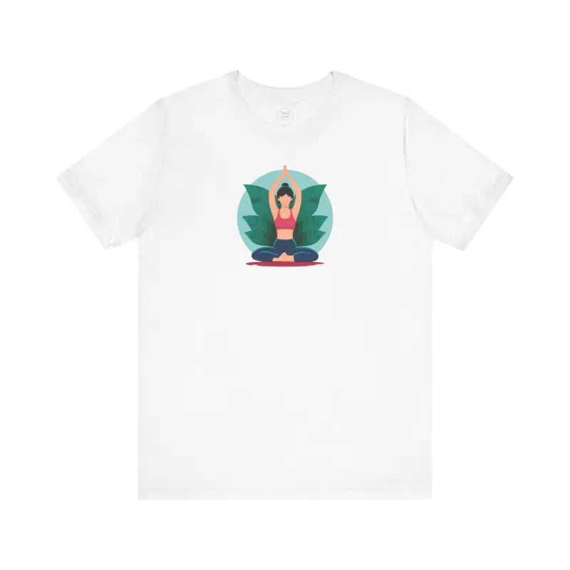 Unisex Jersey Short Sleeve Tee - Yoga Lover Soft Cotton - DipaliZ