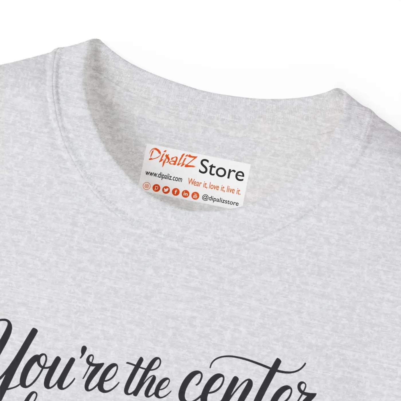 You're the Center of My Universe Heart Tee - DipaliZ