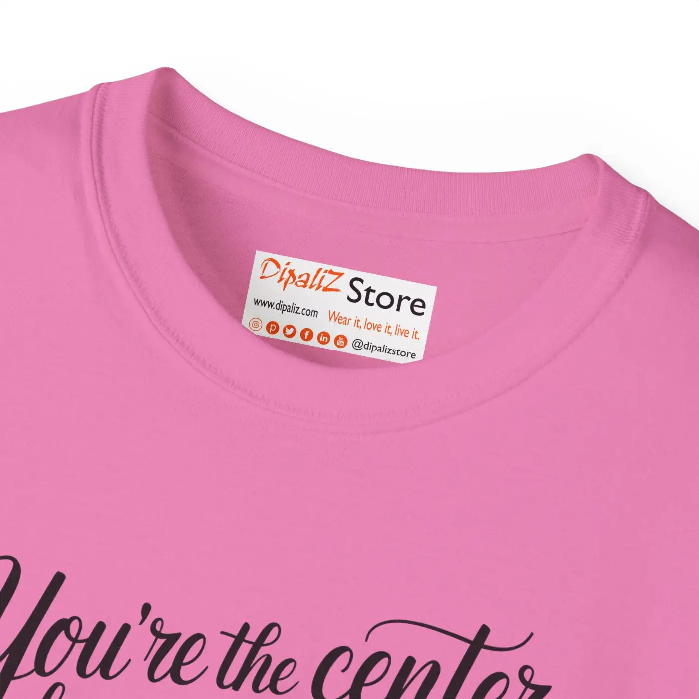 You're the Center of My Universe Heart Tee - DipaliZ