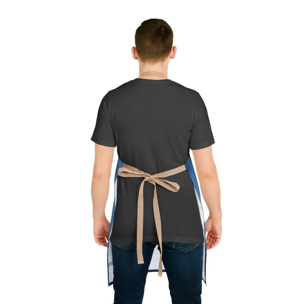 Ultimate Cake Lover's Apron - Blue Icing Design - DipaliZ
