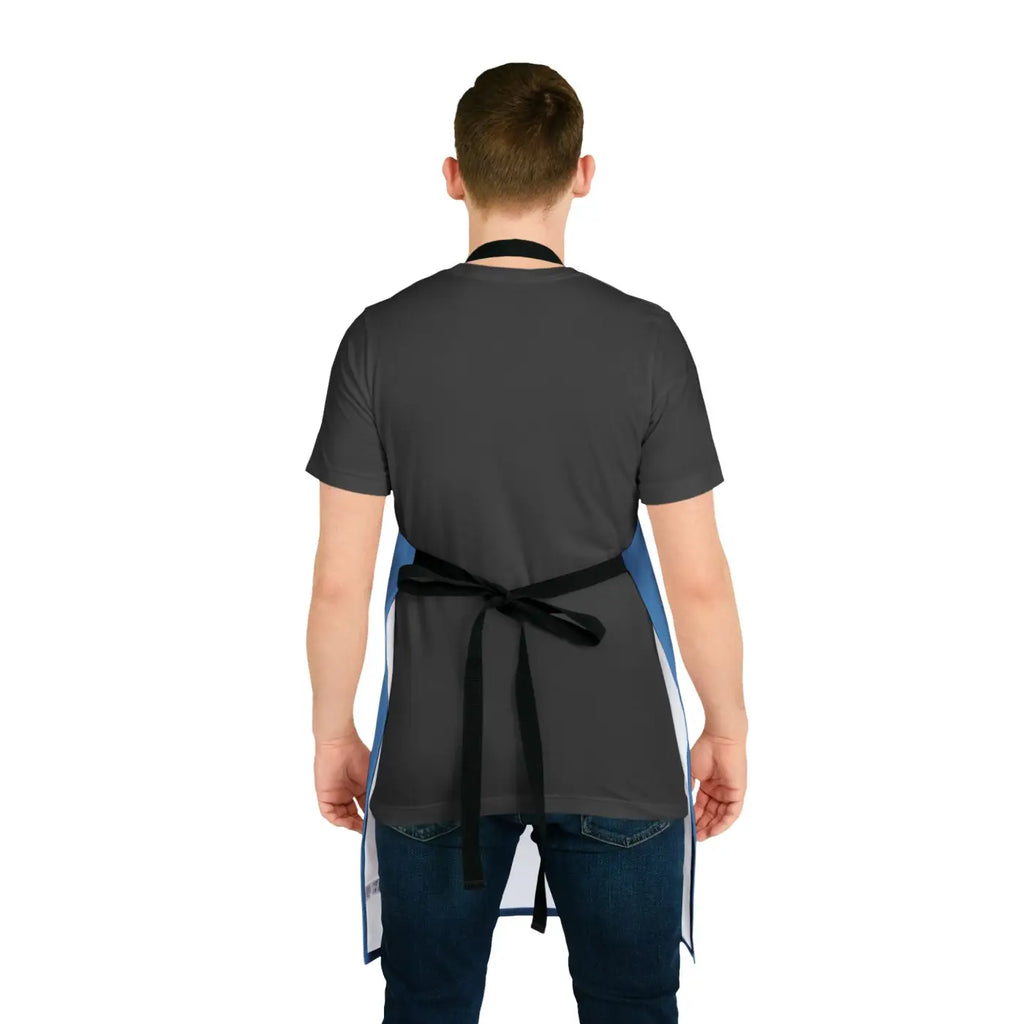 Ultimate Cake Lover's Apron - Blue Icing Design - DipaliZ