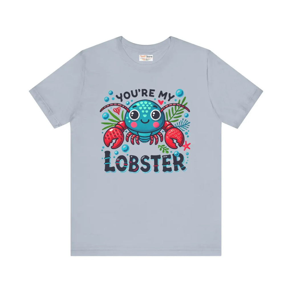 Lobster Unisex Jersey Short Sleeve Tee - Comfort Fit - DipaliZ