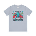 Lobster Unisex Jersey Short Sleeve Tee - Comfort Fit - DipaliZ