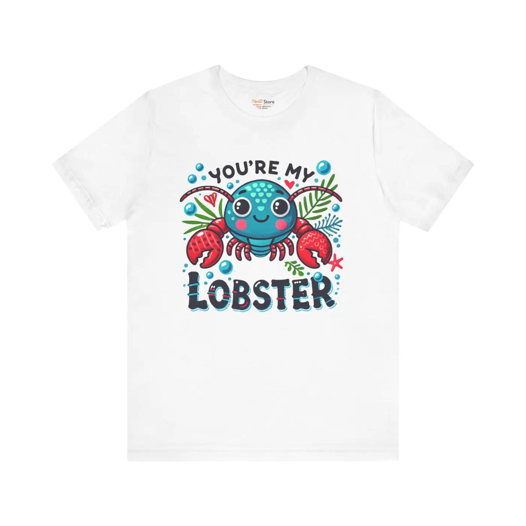 Lobster Unisex Jersey Short Sleeve Tee - Comfort Fit - DipaliZ