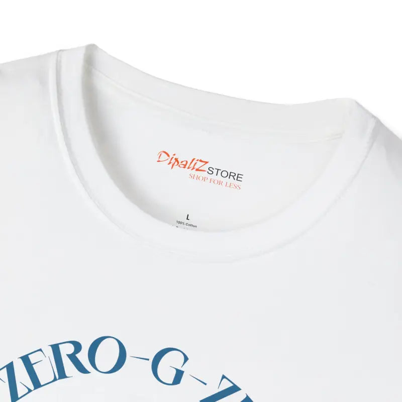 Zero G Zen Cotton Tee - Astronaut Vibes Unisex - DipaliZ