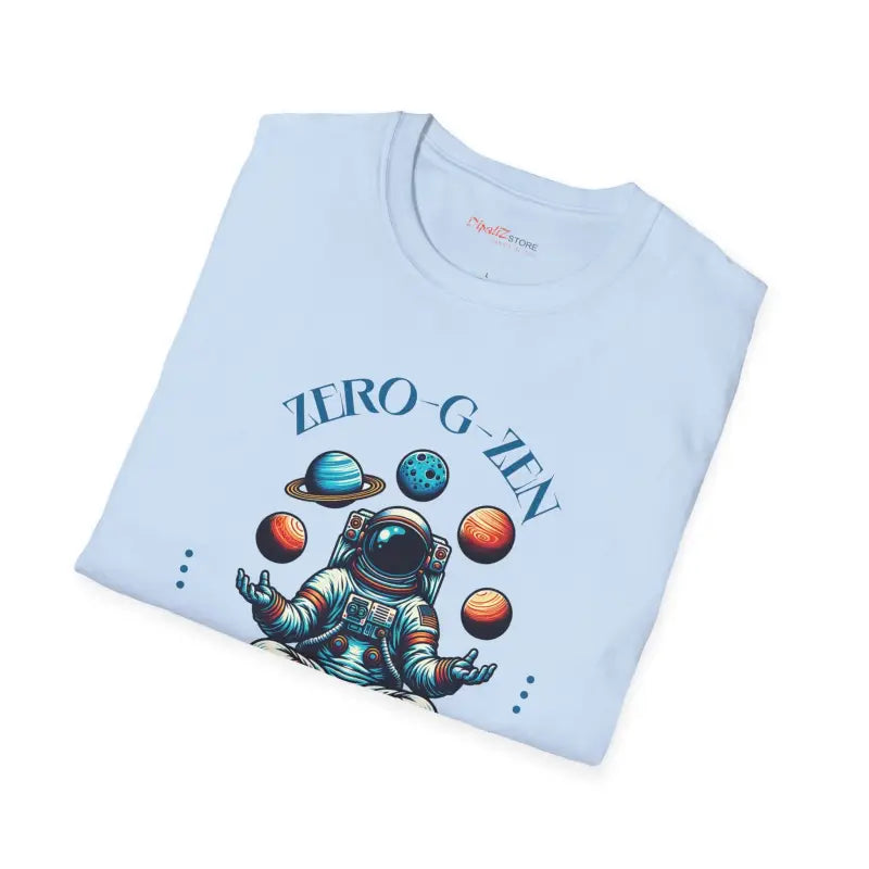 Zero G Zen Cotton Tee - Astronaut Vibes Unisex - DipaliZ